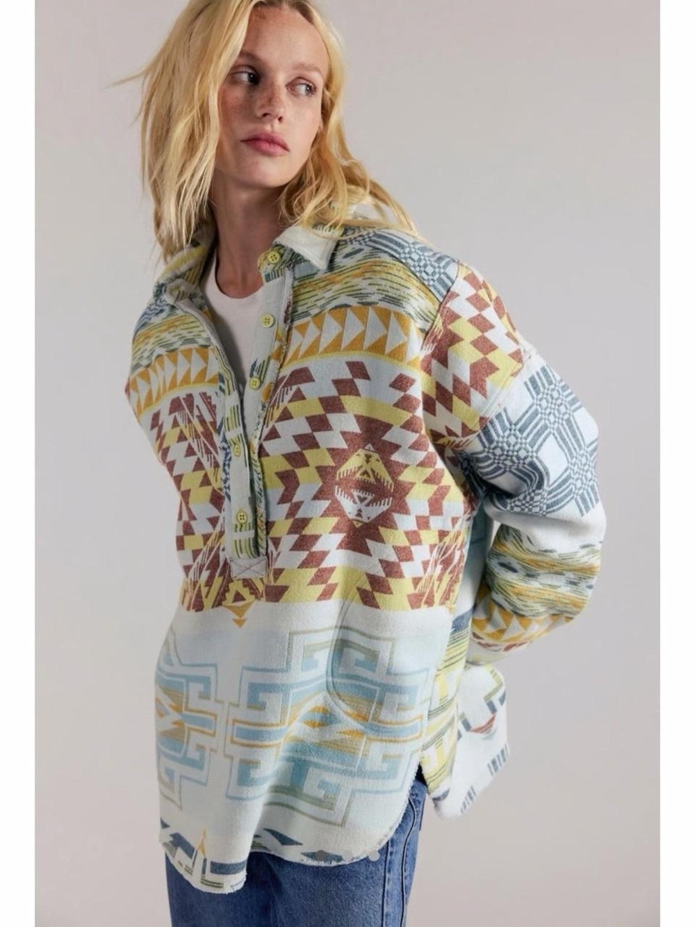 Free People Free People We The Free Arizona Sky Pullover